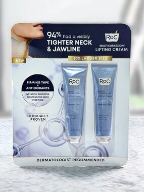 RoC Multi Correxion Lifting Cream 2.6 oz 2-Pack Firming Face Moisturizer SEALED